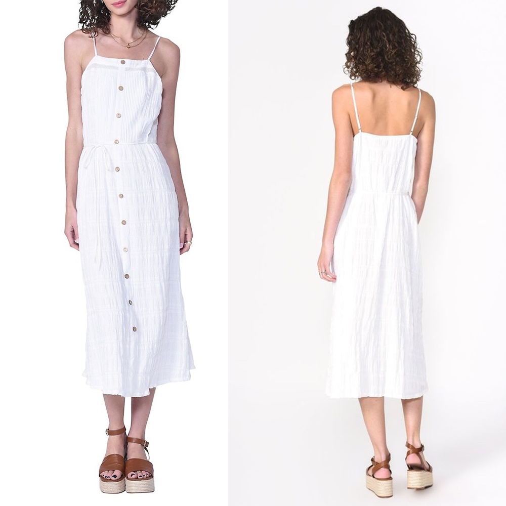 Greylin Jenny Smock Textured A-Line Dress